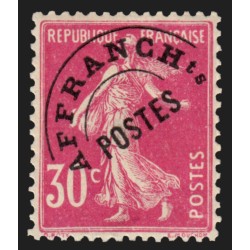 Préoblitérés n°59, Semeuse 30c rose, neuf ** sans charnière - SUPERBE