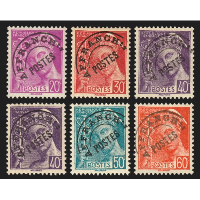 Préoblitérés n°78/83, série complète, neufs ** sans charnière - SUPERBE Préoblitérés n°78/83, série complète, neufs ** sans charnière - SUPERBE