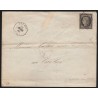 n°3, Cérès 20c noir, oblitéré LODEVE 1849 cursive 33/LE CAYLAR + bloc dateur TB