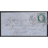 Ballon monté "Le Victor Hugo" Paris 16/OCT./1870 pour Abbeville - Certificat