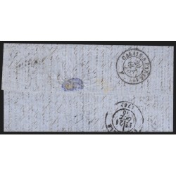 Ballon monté "Le Victor Hugo" Paris 16/OCT./1870 pour Abbeville - Certificat