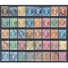 France 1849/1890, Collection de 69 timbres Cérès, Napoléon, Sage, COTE +1300€