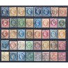 France 1849/1890, Collection de 67 timbres Cérès, Napoléon, Sage, COTE +1200€