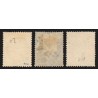 n°36/38, Cérès Siège de Paris 1870, série complète, oblitérés - TB D'ASPECT