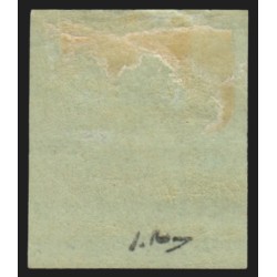 n°42B, Cérès Bordeaux, 5c vert-jaune, neuf * avec charnière forte - TB D'ASPECT
