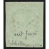 n°2b, Cérès 15c vert-foncé, oblitéré étoile de Paris, signé SCHELLER - TB
