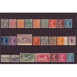 France 1900/1940 Collection neufs ** sans charnière COTE 1045€ - TB