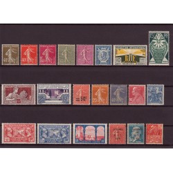 France 1900/1940 Collection neufs ** sans charnière COTE 1045€ - TB