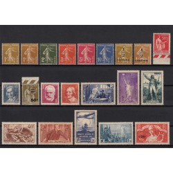 France 1900/1940 Collection neufs ** sans charnière COTE 1045€ - TB