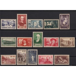 France 1900/1940 Collection neufs ** sans charnière COTE 1045€ - TB