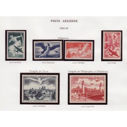 Poste Aérienne 1946/1979, Collection complète n°16/52, neufs ** sans charnière