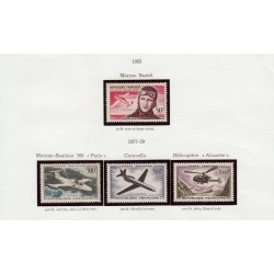 Poste Aérienne 1946/1979, Collection complète n°16/52, neufs ** sans charnière