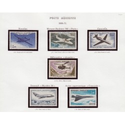 Poste Aérienne 1946/1979, Collection complète n°16/52, neufs ** sans charnière