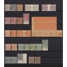 Type Blanc n°107/111 + 157, sélection de nuances et papiers, neufs ** - TB