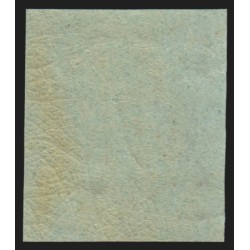 n°11, Napoléon non-dentelé, 1c olive, neuf * infime trace de ch. - SUPERBE
