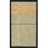n°75, variété "dentelé sur 3 côtés", Sage 5c vert, Type II, neuf ** - TB
