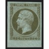 n°11, bord de feuille, Napoléon non-dentelé 1c olive, neuf ** - SUPERBE