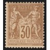 n°80, Sage 30c brun-jaune, Type II, neuf ** sans charnière - TB