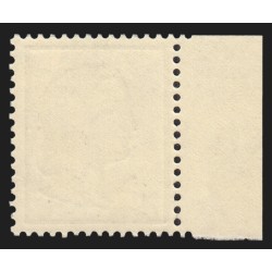 n°1263h variété "couleur rouge omise" bord de feuille, Decaris, neuf ** SUPERBE
