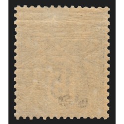 n°90, Sage 15c BLEU-SUR-AZURÉ, neuf * avec trace de charnière, signé CALVES