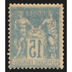 n°101, variété "impression recto-verso", neuf ** sans charnière - TB