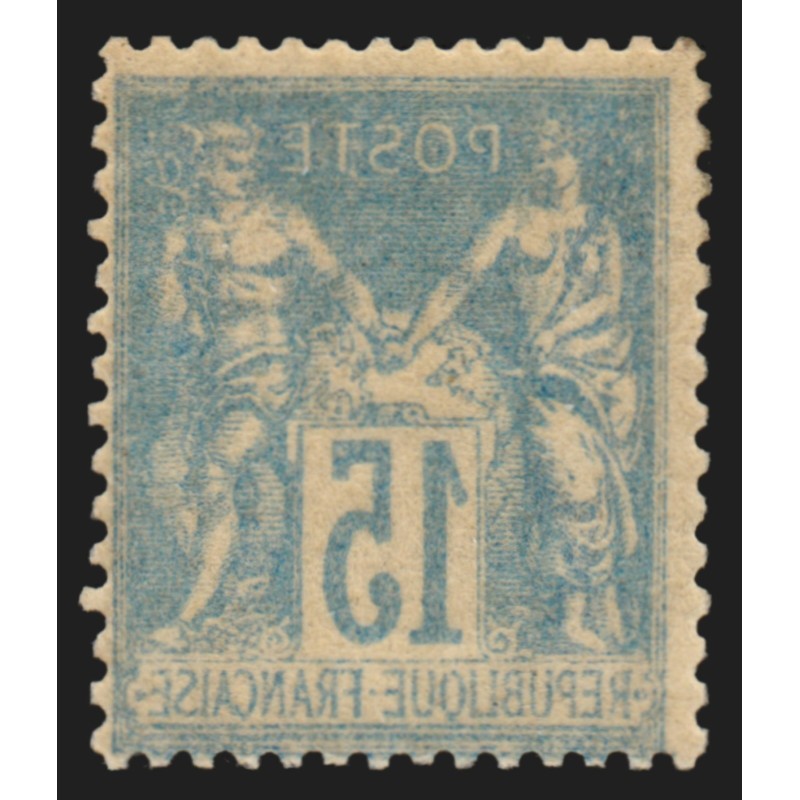 n°101, variété "impression recto-verso", neuf ** sans charnière - TB n°101, variété "impression recto-verso", neuf ** sans charnière - TB