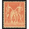 n°94, Sage 40c orange, Type II (N sous U), neuf ** sans charnière - TB