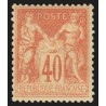 n°94, Sage 40c orange-pâle, Type II, neuf ** sans charnière, signé JF.BRUN - TB
