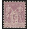 n°95a, Sage 5fr lilas-rose sur lilas, neuf ** sans charnière - TB