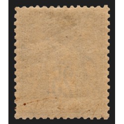 n°97, Sage 25c noir sur rose, neuf * avec légère trace de charnière