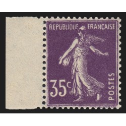 n°142b, Semeuse camée, 35c violet, Type II, neuf ** sans charnière - SUPERBE