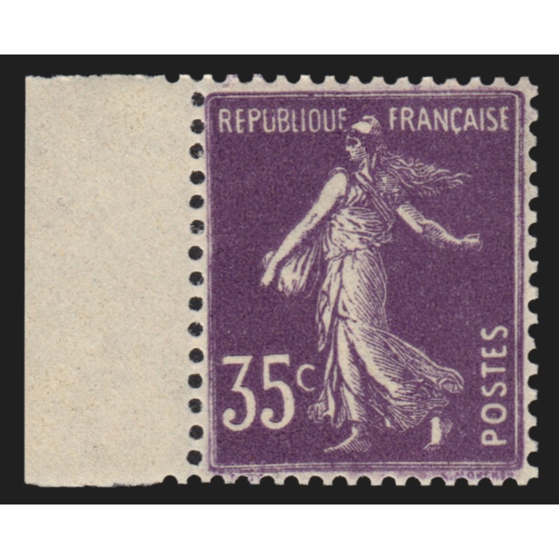 n°142b, Semeuse camée, 35c violet, Type II, neuf ** sans charnière - SUPERBE n°142b, Semeuse camée, 35c violet, Type II, neuf ** sans charnière - SUPERBE