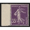 n°142b, Semeuse camée, 35c violet, Type II, neuf ** sans charnière - SUPERBE
