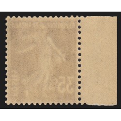 n°142b, Semeuse camée, 35c violet, Type II, neuf ** sans charnière - SUPERBE