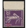 n°142b, Semeuse camée, 35c violet, Type II, neuf ** sans charnière - SUPERBE