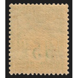 n°106, Sage 5c vert-jaune (N sous U), neuf ** sans charnière - TB