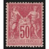 n°104, Sage 50c rose, (N sous B), neuf ** sans charnière - TB