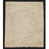n°4b, Cérès 1850, 25c bleu-sur-jaune, oblitéré étoile de Paris - TB