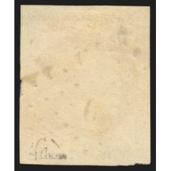 n°9, Présidence 10c bistre-jaune, oblitéré, signé JF.BRUN - TB