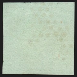 n°12, Napoléon non-dentelé 5c vert, oblitéré étoile de Paris - TTB