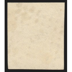 n°13Aa, Napoléon non-dentelé, 10c JAUNE-CITRON, oblitéré - TB