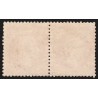 n°24, paire, Napoléon 80c rose, oblitéré losange Gros Chiffres - B/TB
