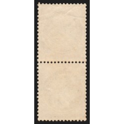 n°36 paire, Cérès Siège de Paris, 10c bistre-jaune, oblitéré - B/TB