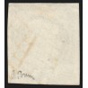 n°3a, Cérès 1849, 20c noir sur blanc, oblitéré grille, signé A.BRUN - TB