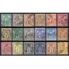 France 1876/1890 - Très belle collection de type Sage COTE 675€ - TB 1er choix