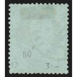 n°50b, variété "trait inférieur du cadre brisé", Cérès 1c vert-olive - TB