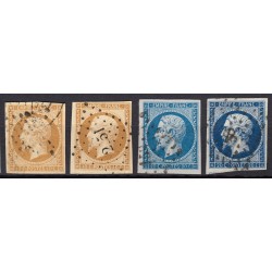 France 1849/1875 Superbe collection timbres Napoléon Cérès 1er choix COTE 890€