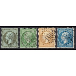 France 1849/1875 Superbe collection timbres Napoléon Cérès 1er choix COTE 890€