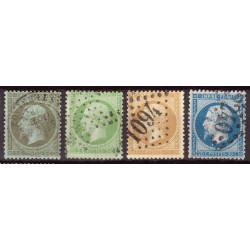 France 1849/1875 Superbe collection timbres Napoléon Cérès 1er choix COTE 975€