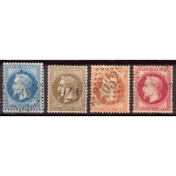 France 1849/1875 Superbe collection timbres Napoléon Cérès 1er choix COTE 975€